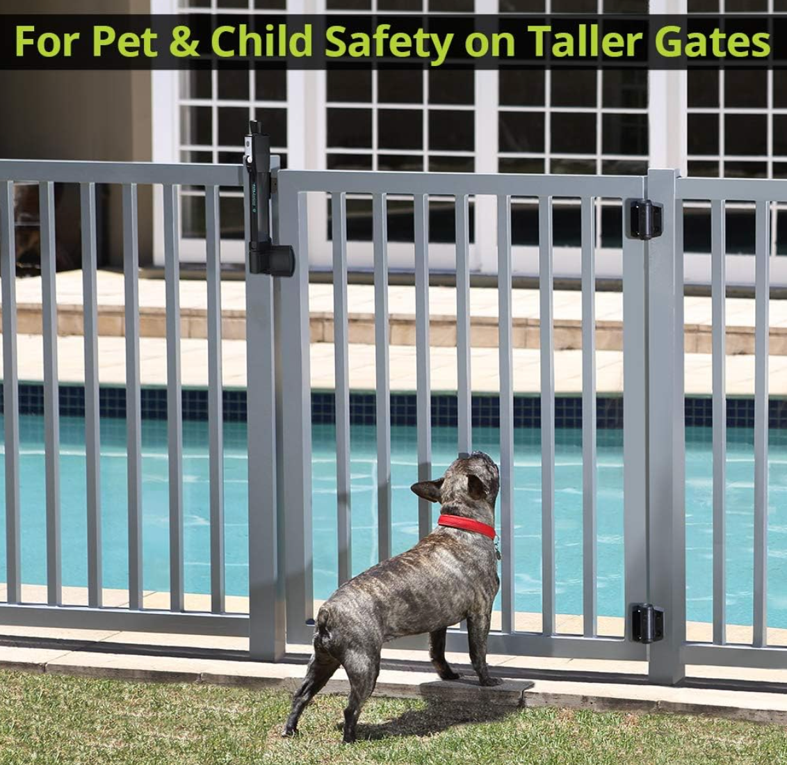 Child / Pet Kids Safety Swimming Pool Latch Lock Gate Fence Auto Pool Code Yard