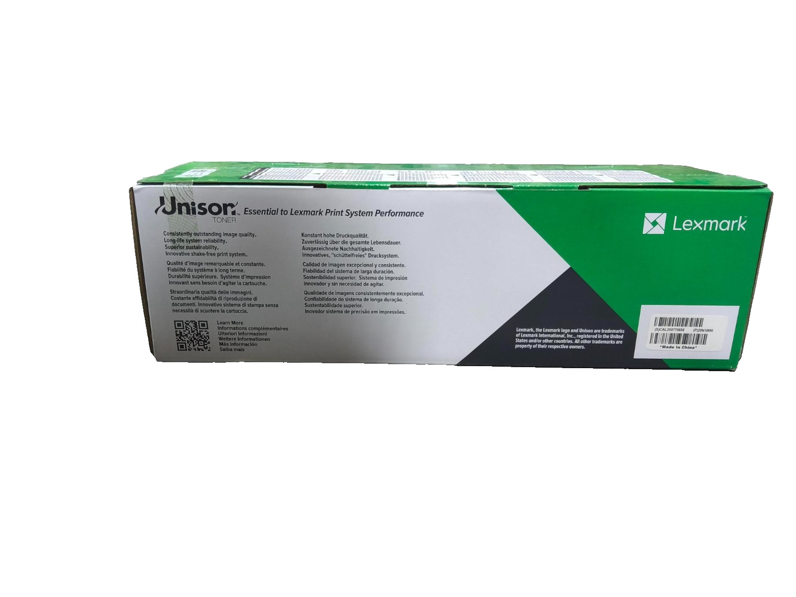 Genuine Lexmark Black Standard Yield Toner CS331dw, CX331adwe (20N10K0)