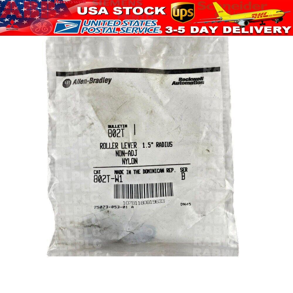 NEW SEALED AB802T-W1 Roller Lever 1.5" Radius Non-AdJ 802TW1 USA