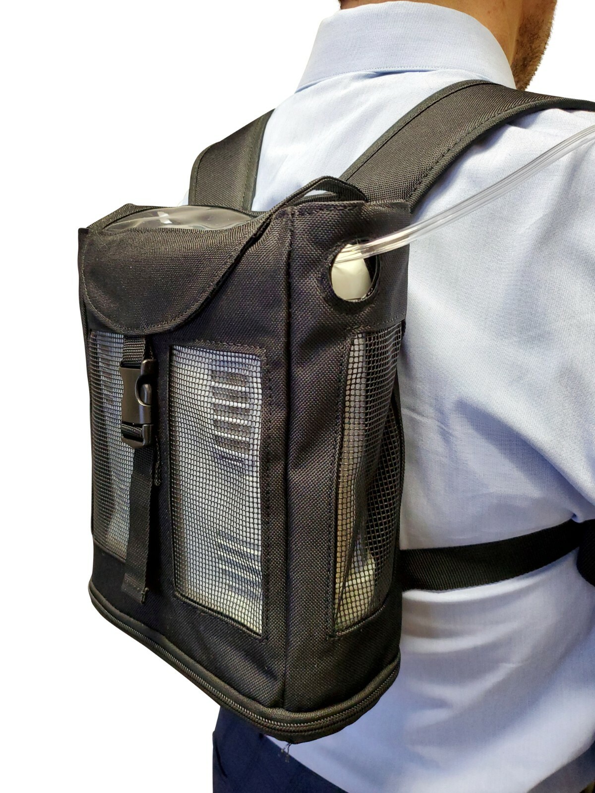 OxyGo Ultra Lightweight Backpack - Black (O2Totes)