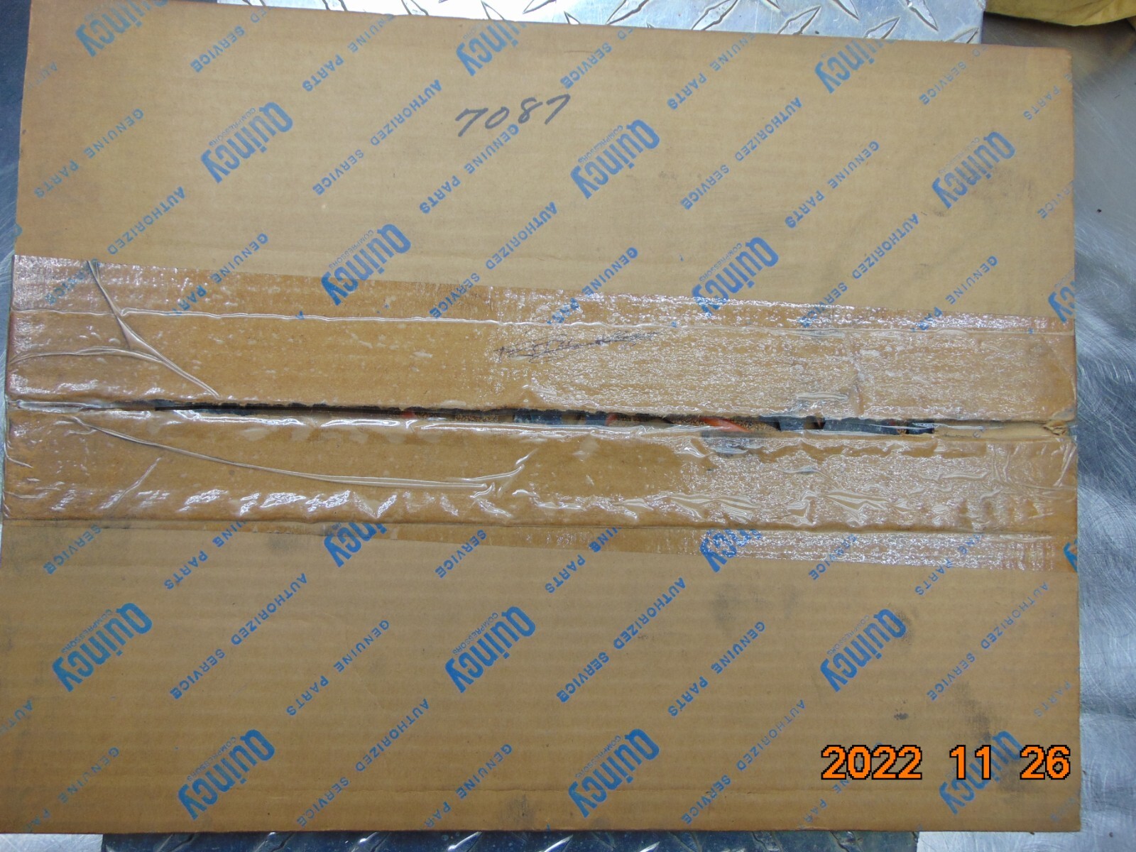 QUINCY COMPRESSOR 7087 GASKET SET