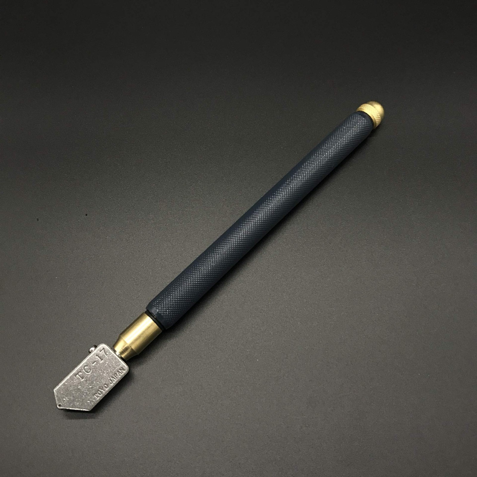 Metal Handle Pencil Style Oil Feed Carbide Tip Glass Cutter Cutting Tools Gla...