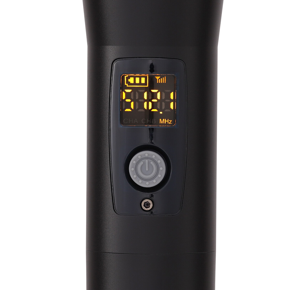 Professional UHF Rechargeable Wireless Microphone System + Auto-Connect Receiver