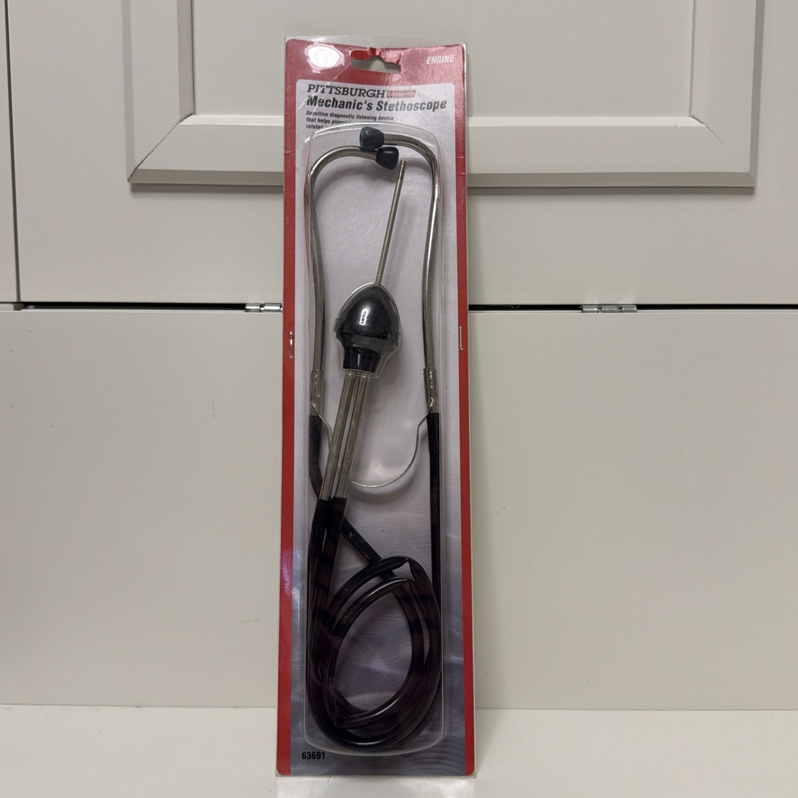 ✅Pittsburgh Automotive Mechanic's Stethoscope Engine Diagnostic Tool #️⃣0302