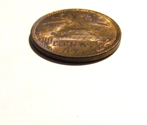 1974 Mexico 20 Centavos unc Coin