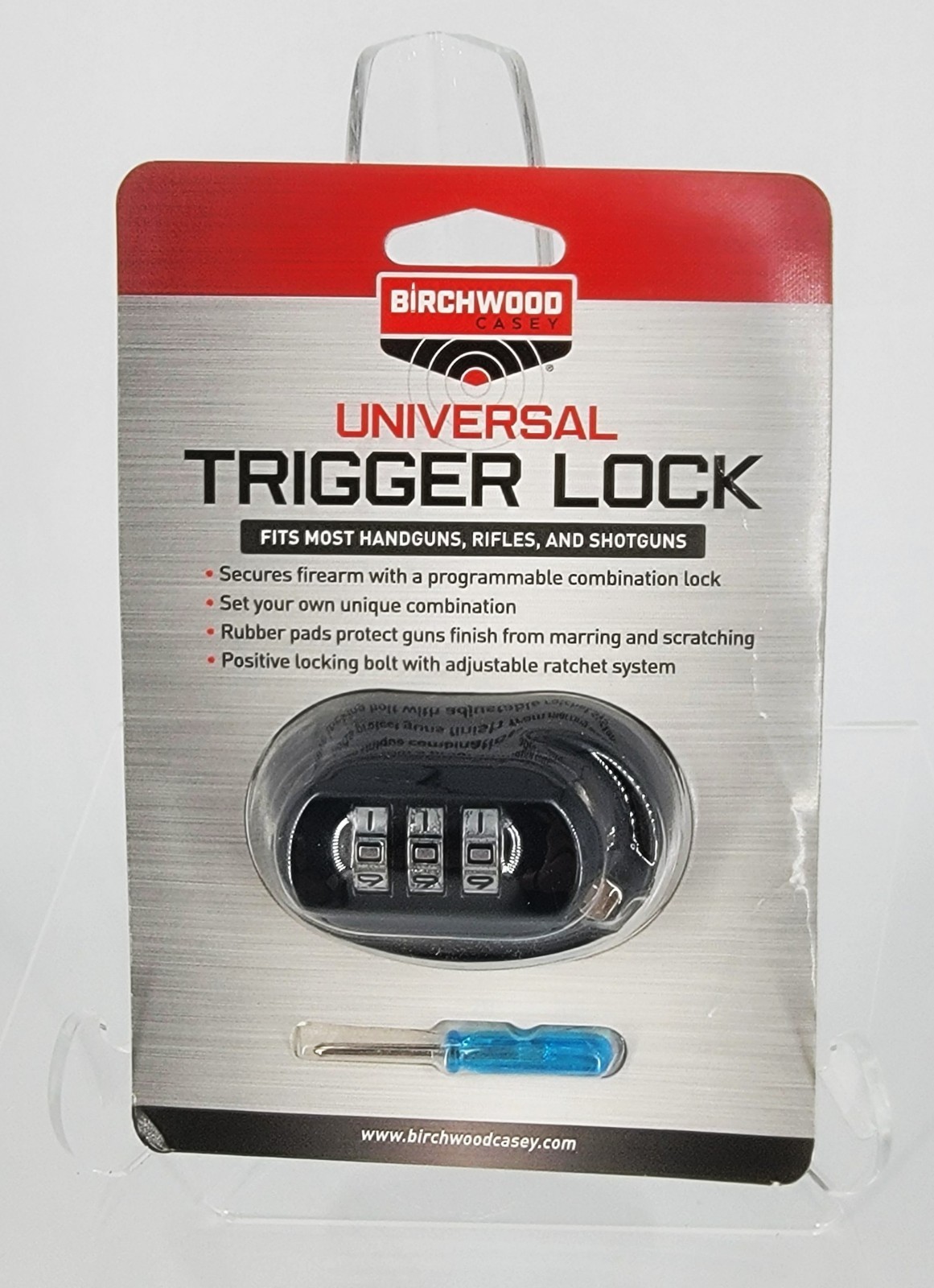 Birchwood Casey universal Programmable Combination Trigger Lock New