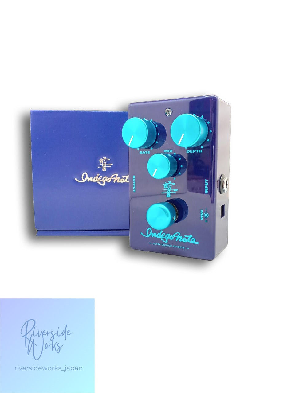 INDIGO NOTE CHORUS Effects Pedal for Rich Guitar Tones JP
