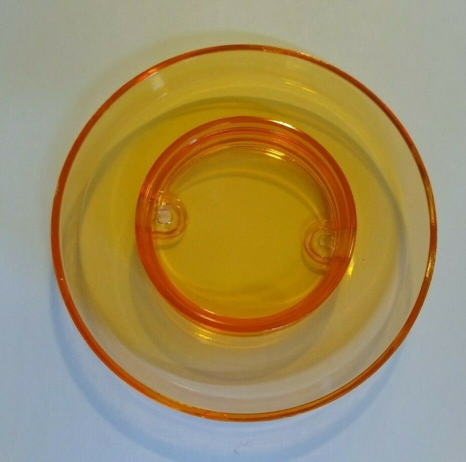 Pinball Pop Bumper Cap Game Part Translucent Light Orange Plastic Many Models