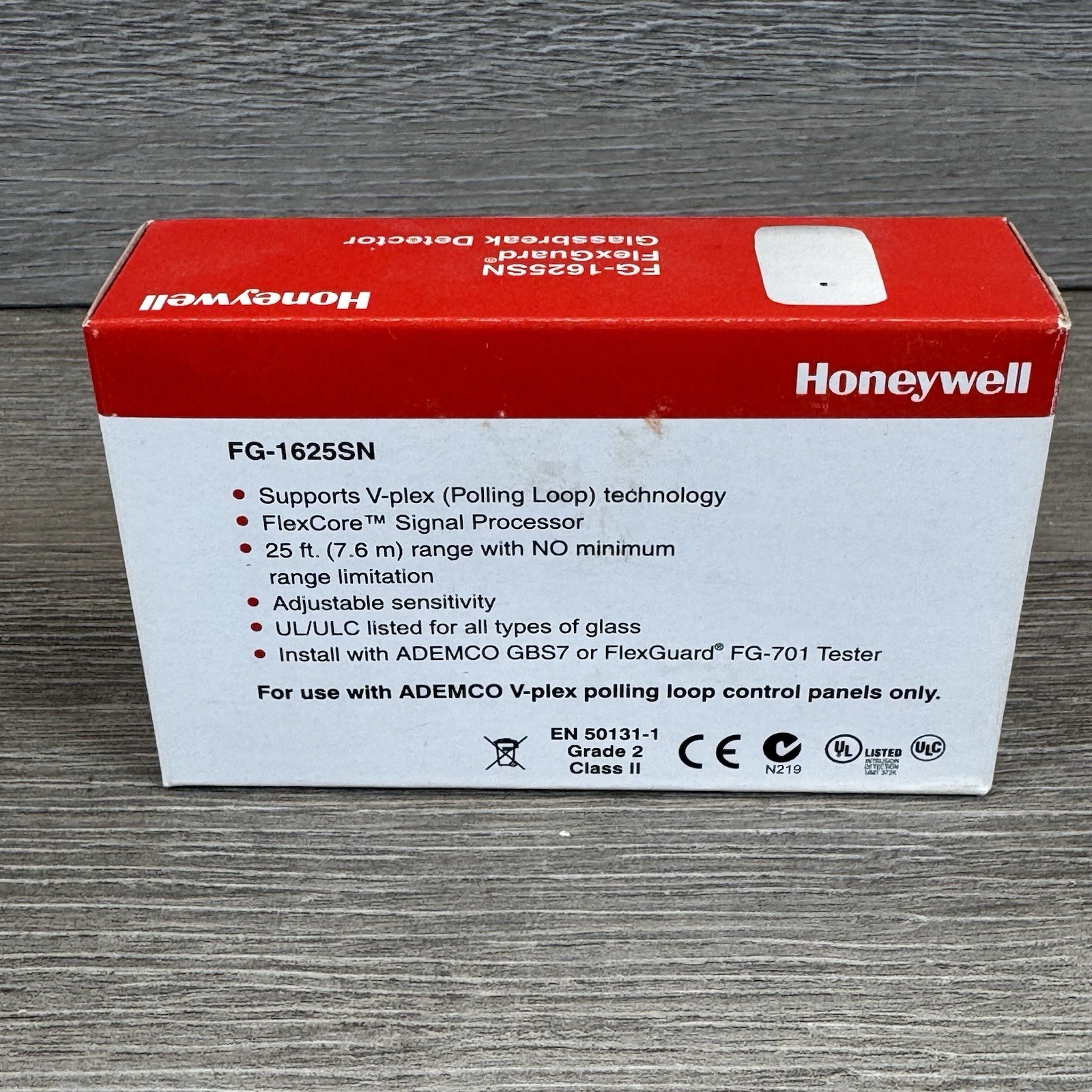 Honeywell FG-1625SN New-Open Box FlexGuard Glassbreak Sensor
