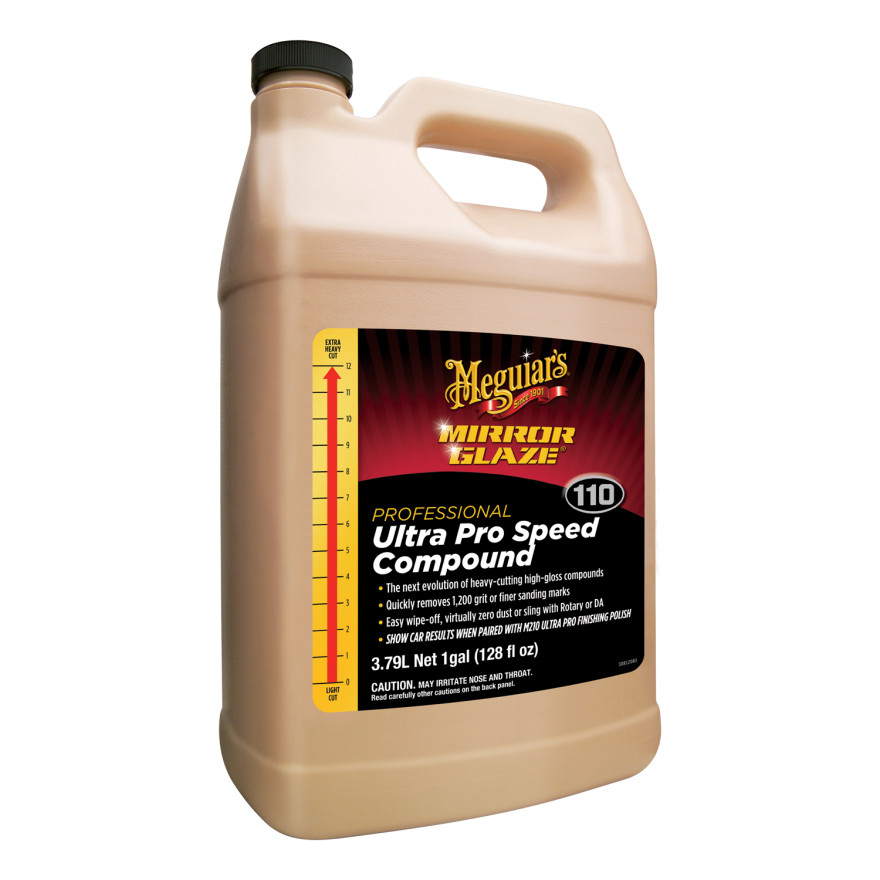 Meguiars M11001 Mirror Glaze Ultra Pro Speed Compound, 1 Gallon