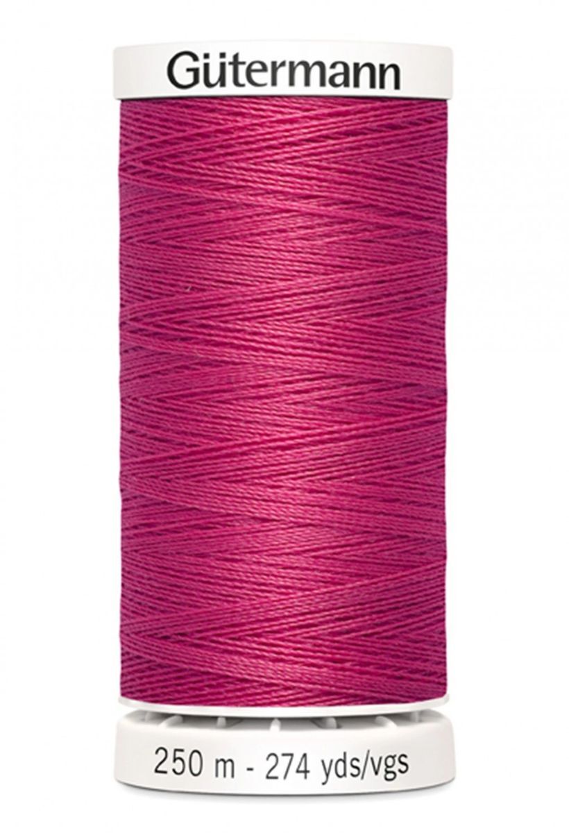 Gutermann Sew-all Polyester All Purpose Thread 250m/273yds in Hot Pink