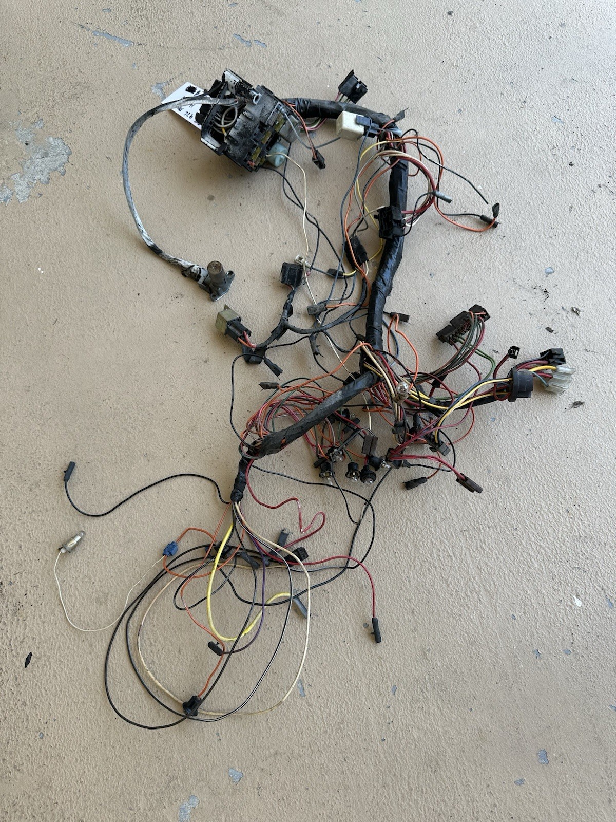 1983 Jeep Wrangler 4.2L Manual Dash Harness