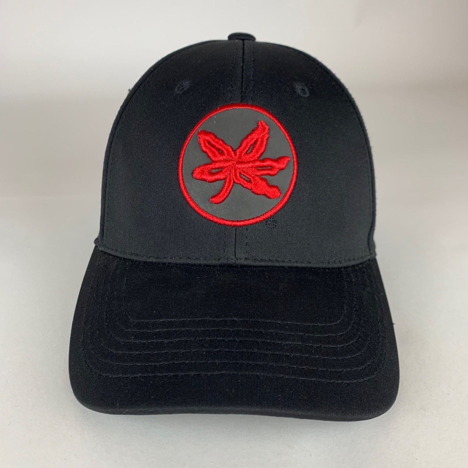 Ohio State Buckeyes NCAA Black Stretch Fitted Hat Mens L/XL