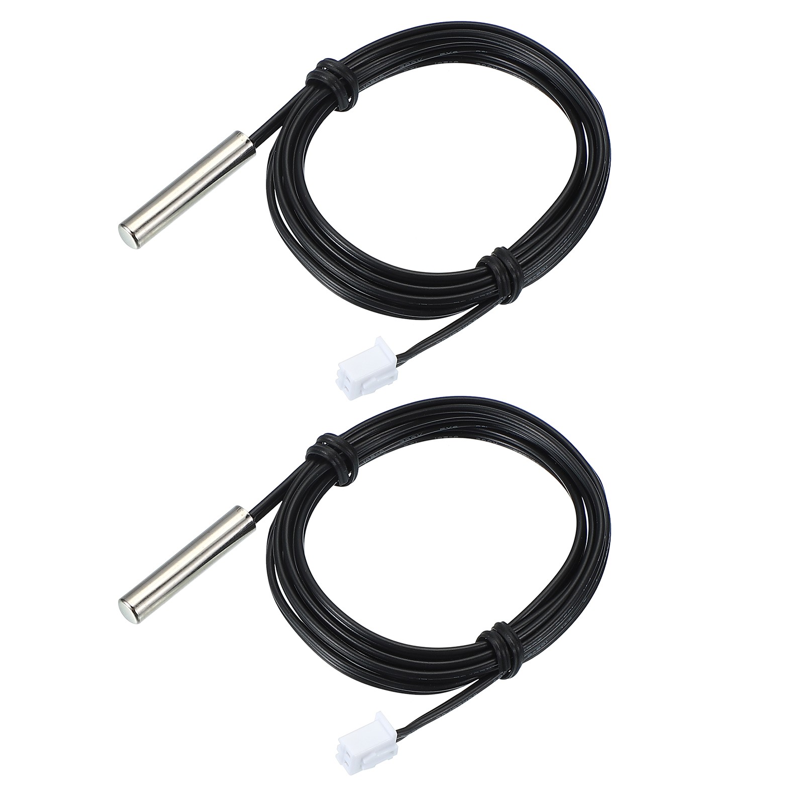 2 Pcs 10K 39 Inch 3950 Copper Temperature Sensor Probe with Terminal