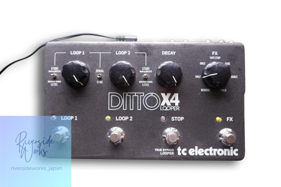 tc electronic DITTO X4 LOOPER Unit with Adapter