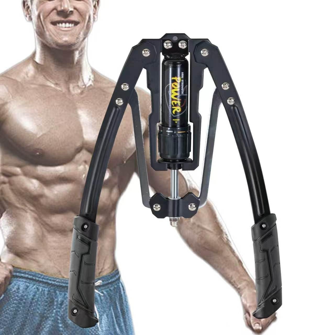 Twister Arm Exerciser - Adjustable 22-440lbs Hydraulic Power, Home Chest Expa...