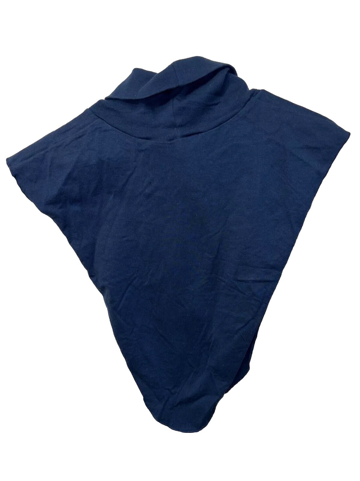 Fitting Image Mock Neck Dickies Neck Warmer One Size Fits Most Cotton Blue NEW