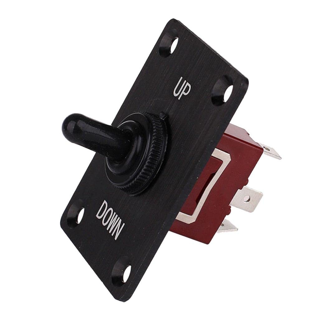 3 Way On/Off/ Momentary Toggle Switch Waterproof Tilt Trim Switches 12V 15A for