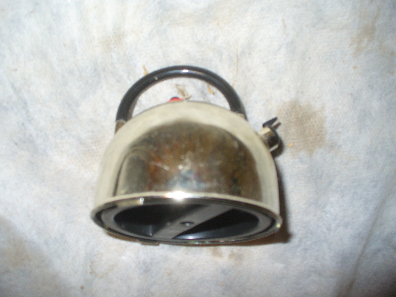 Stainless Steel Teapot Kitchen Timer - Mechanical Wind-up, 60 Minutes