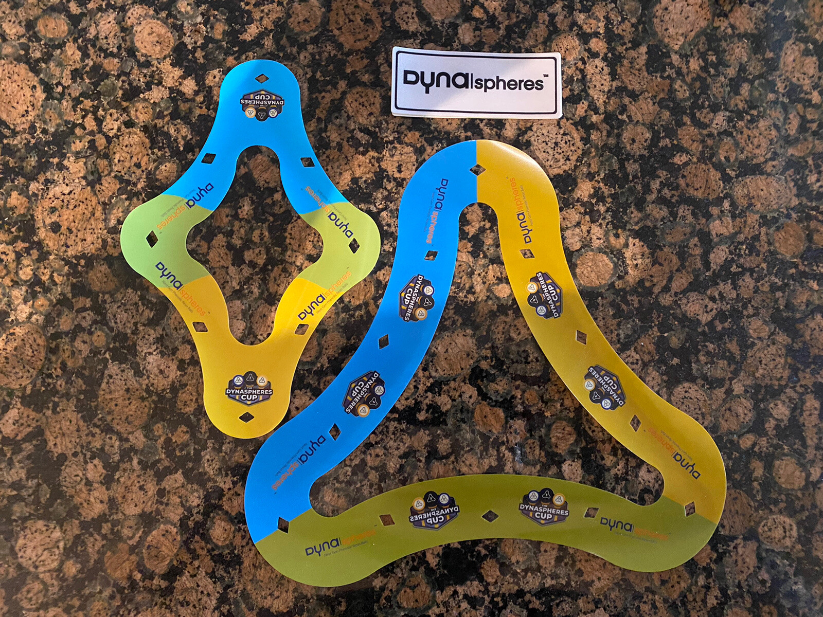 Set Of DynaSphere’s Film Racks | 9-Ball & 8/10-Ball Included. BONUS STICKER