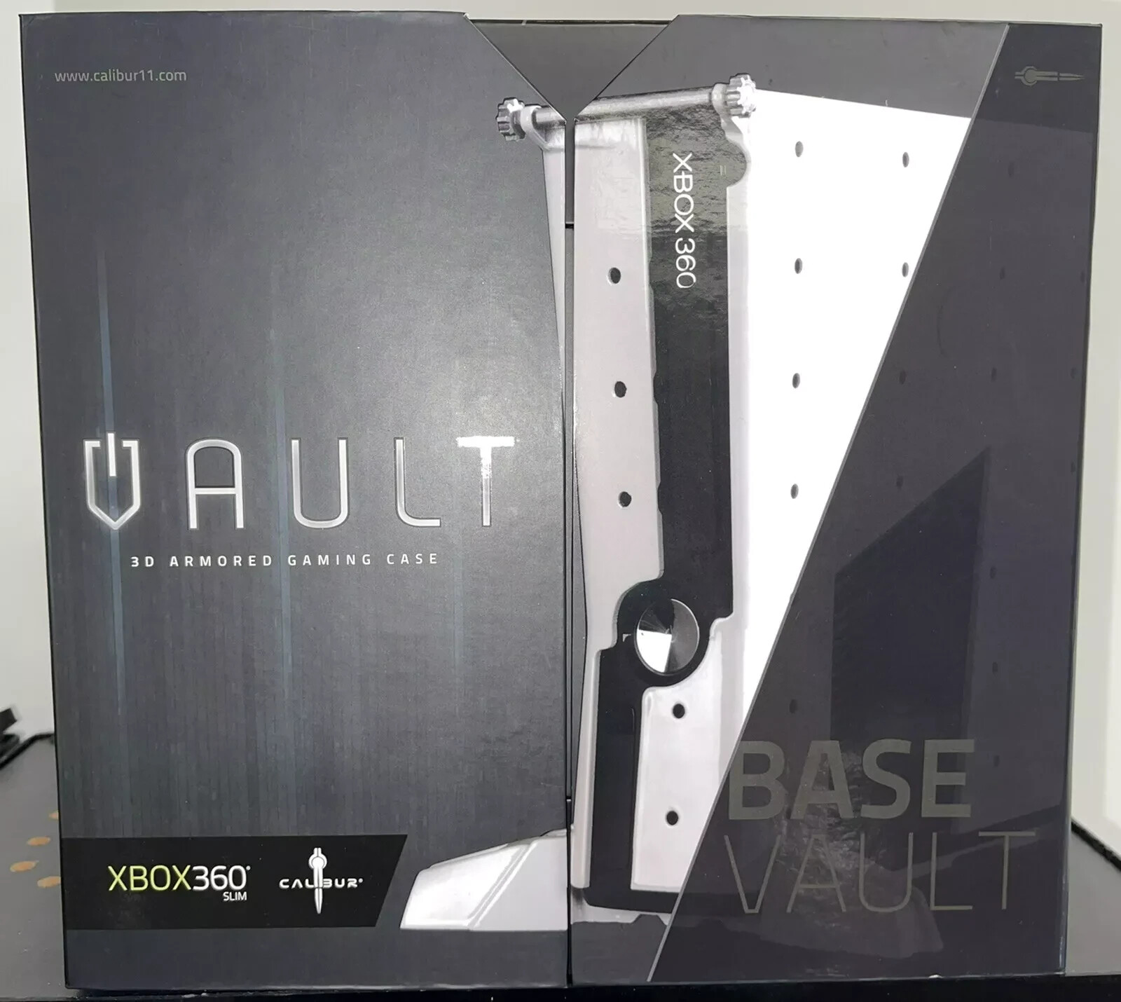 4 Case Bundle VAULT: MASS EFFECT 3 XBOX 360 SLIM/XBox360 Case White/Black/Gray