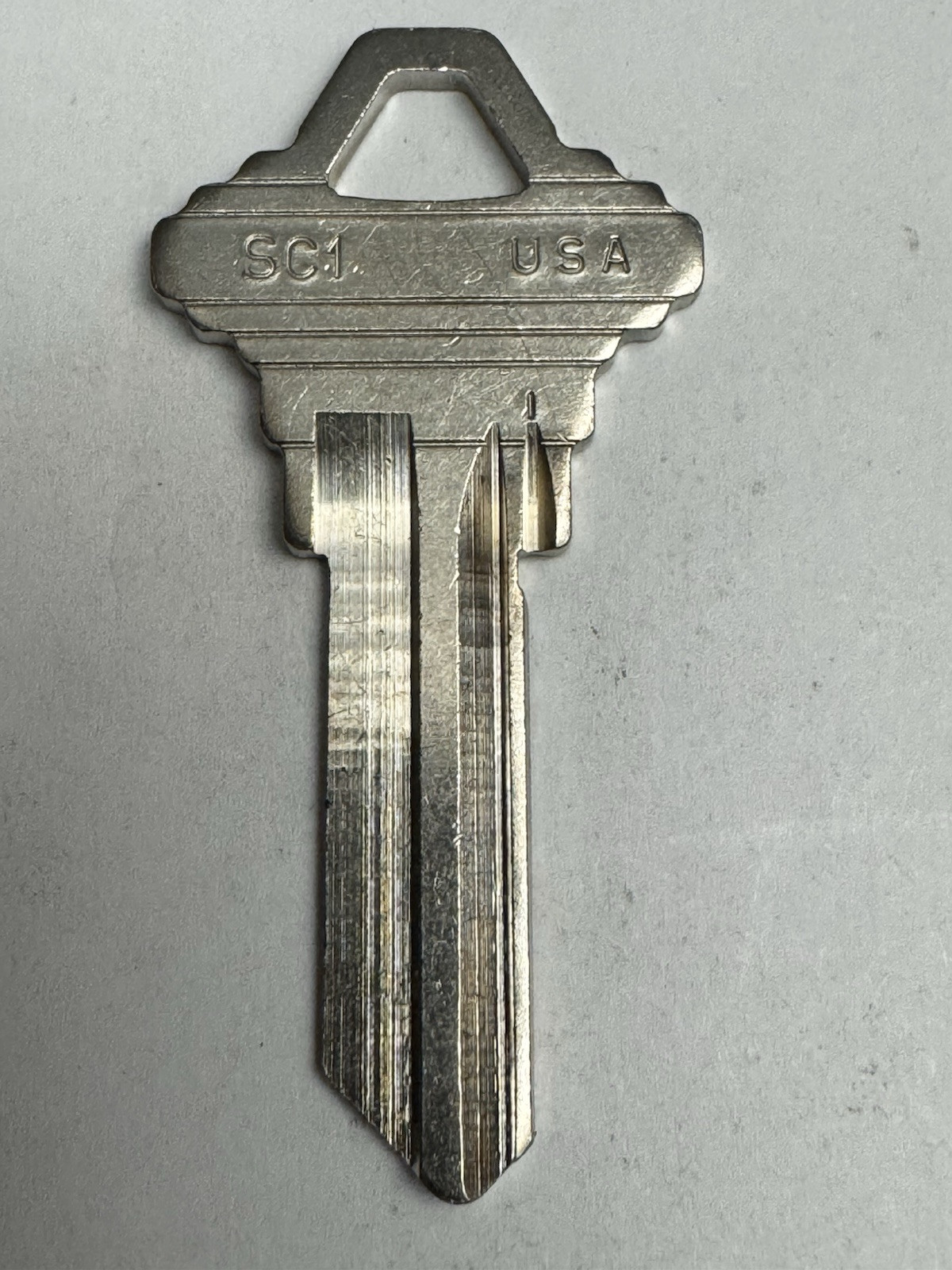 Ilco - SC1 - Schlage - Key Blanks - Nickel Plated Brass - 5 Pin - SC1 NP