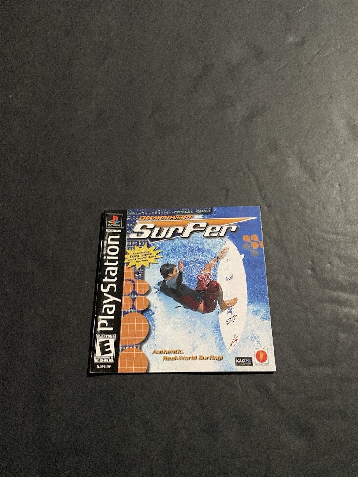 Championship Surfer ps1 Manual only