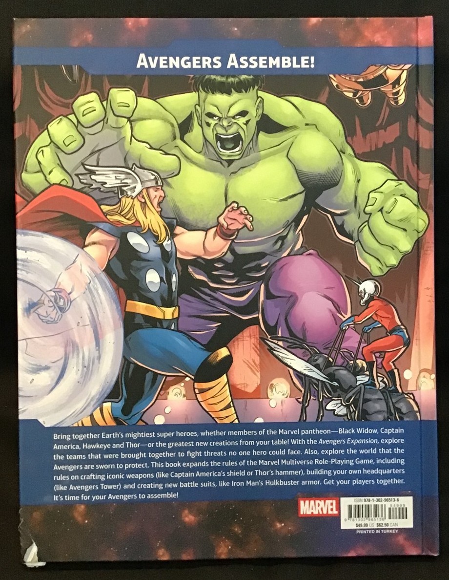 Marvel ~ Multiverse RPG~ Avengers Expansion ~ New ~ OEJ