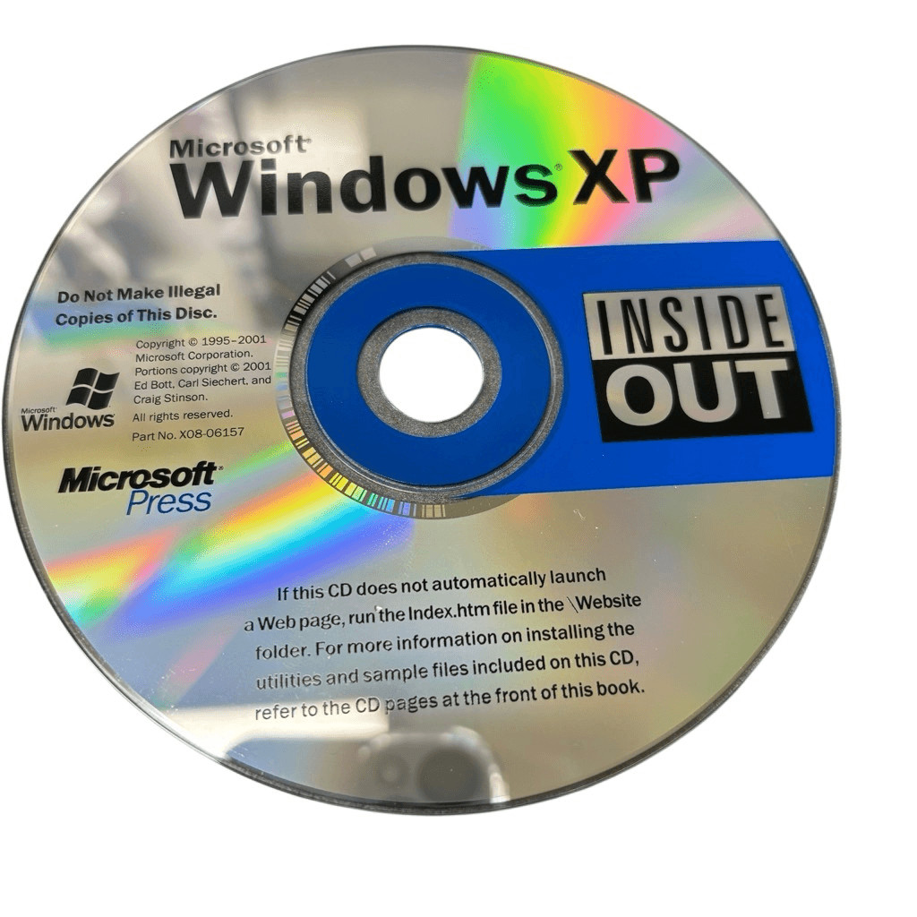 Microsoft Windows XP Inside Out Disc Only