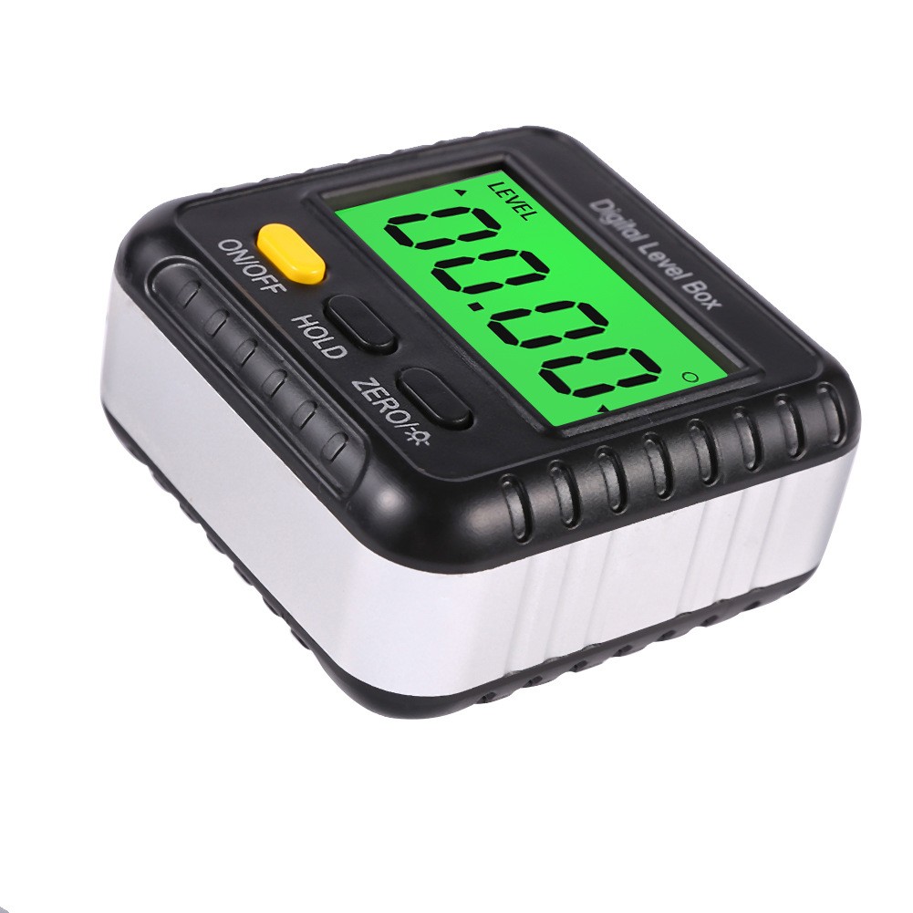4*90° Magnetic Digital Inclinometer Protractor Level Box Gauge Angle Finder xx