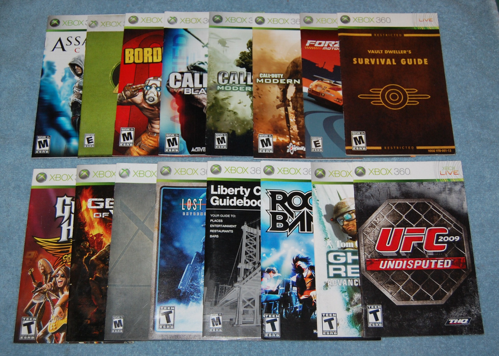 Assassin's Creed Microsoft Xbox 360 Manual (Manual Only)
