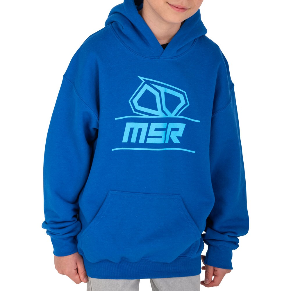 MSR™ Youth Emblem Hooded Sweatshirt Youth Large Royal