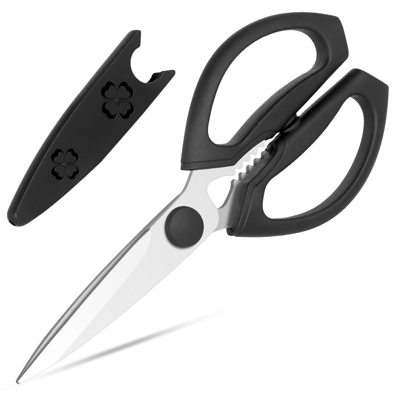 Kitchen Scissors, Heavy Duty Kitchen Shears with Sharp Stainless Steel Blades...