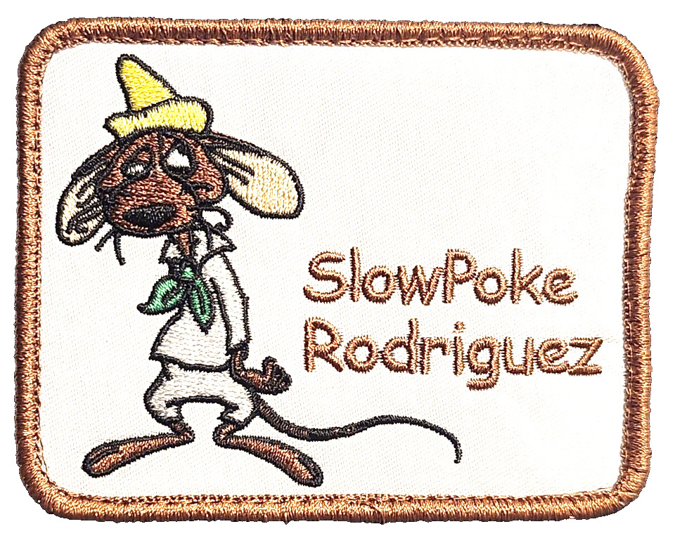 CUTE AND EXTREMELY RARE SLOWPOKE RODRIGUEZ EMBROIDERED IRON-ON PATCH...