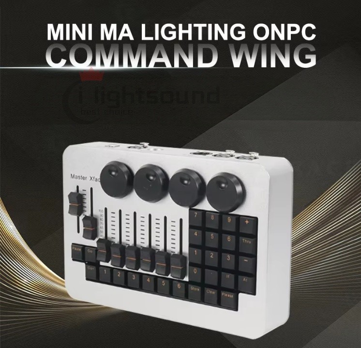 Mini MA lighting onpc command wing controller bag portable dmx512 control board