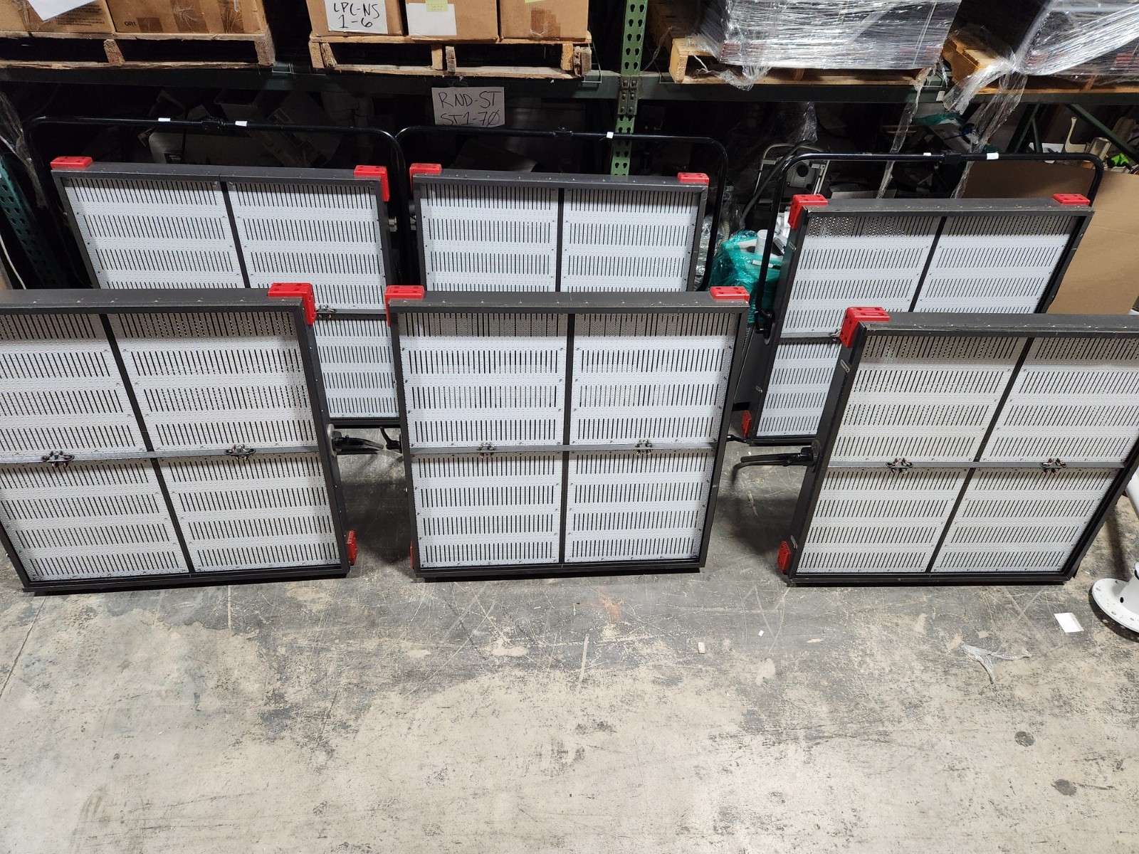 (6x) Cineo Quantum 120 Q120-V1 Soft Panel LED Variable Bi-Color 2700-6000k 4x4'