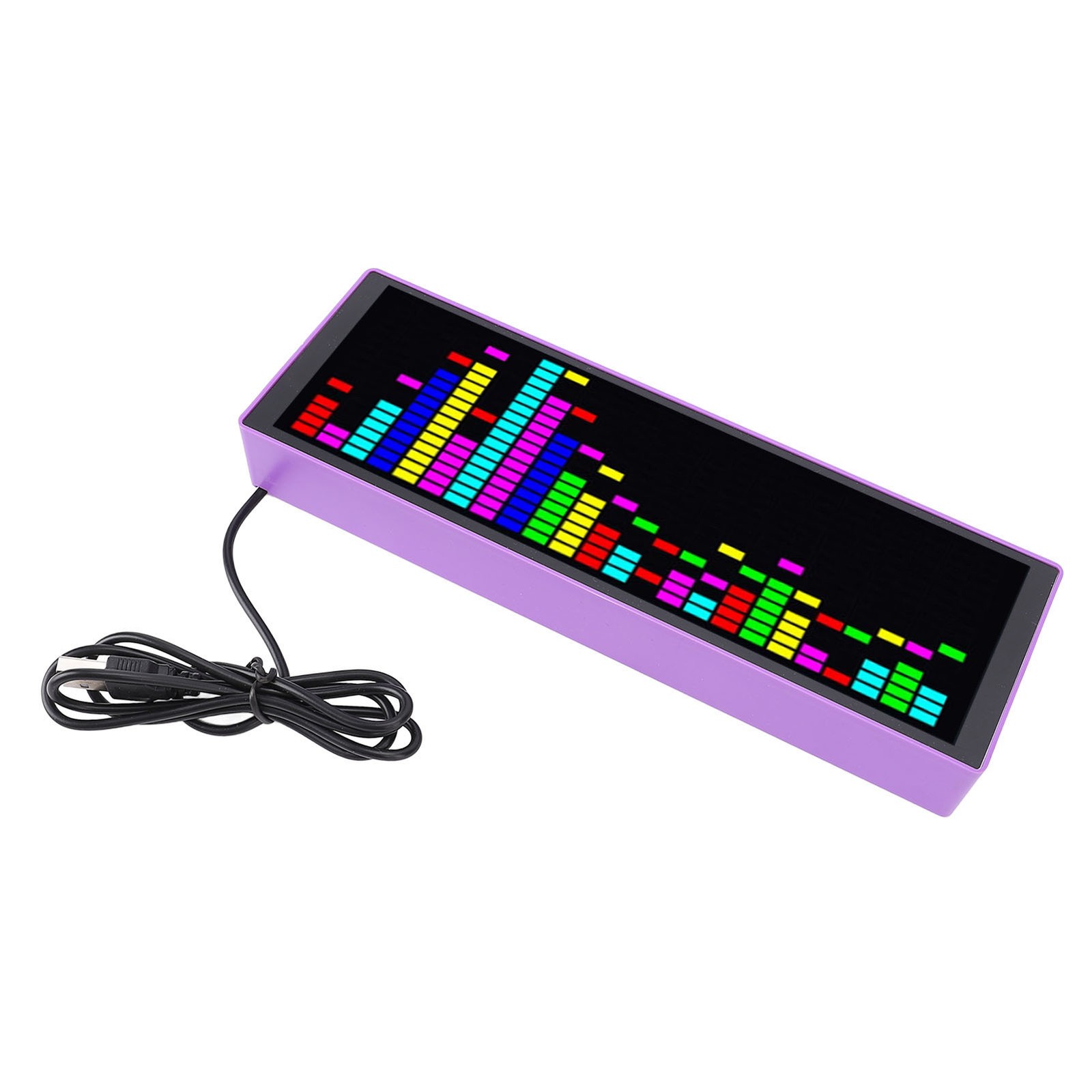 RGB LED Music Spectrum Display With Dynamic Visual Effects For Music Lovers Use