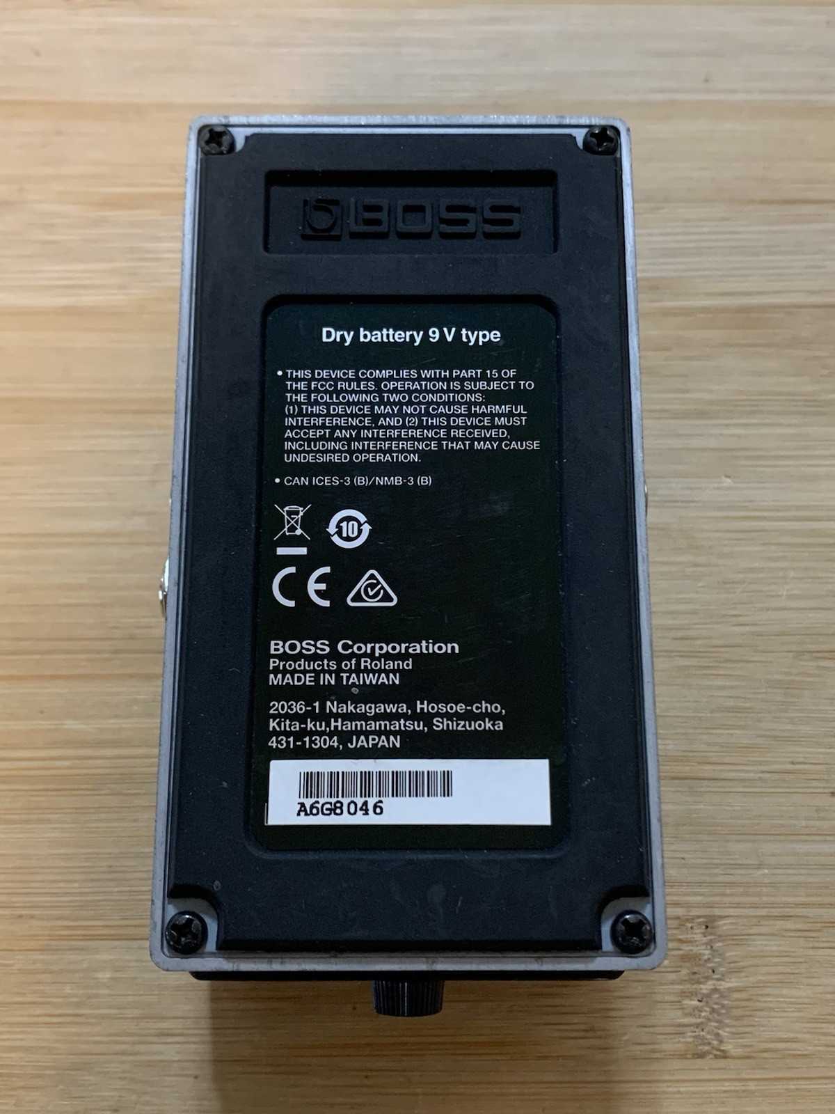 Boss RV-6 Reverb Guitar Pedal
