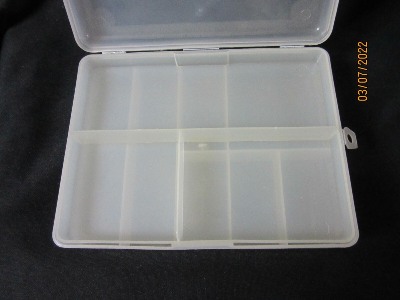 10 Compartment 2 Layer Semi-Opaque Plastic Storage Box Craft Organizer 10-CPSB