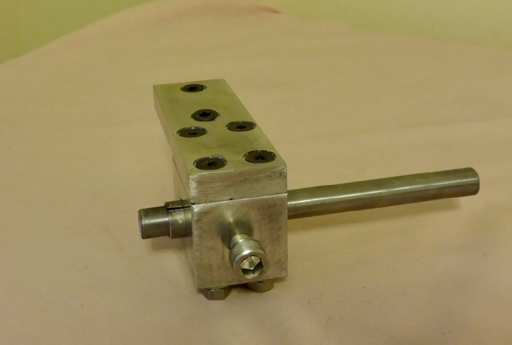 Belt Sander Contact Wheel Mounting Bracket with 1/2", 5/8" or 3/4" shaft
