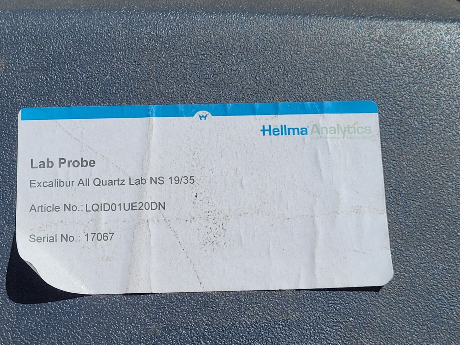 Hellma Analytics Excalibur All Quartz Immersion Probe