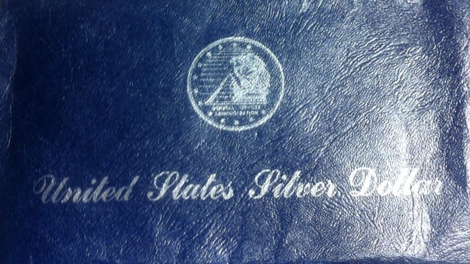 ENVELOPE AND PROPER CARDS FOR GSA SOFT PACKS - MORGAN + PEACE DOLLARS
