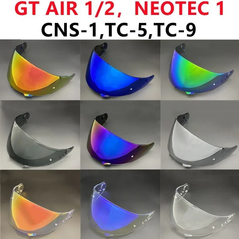 Helmet Visor Lens Fit For SHOEI GT Air GT Air2 Neotec CNS-1 CNS1 TC-5/9 Helmet