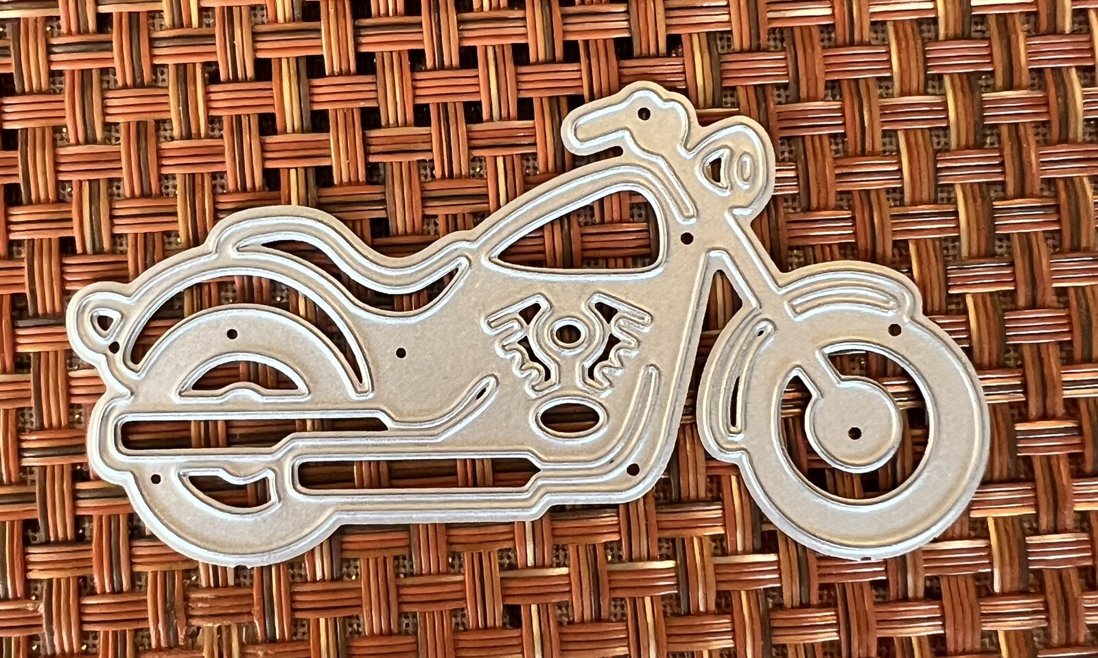 Motorcycle Metal Cutting Die Scrapbook Cards Tags  #4247 - Tonya Ephemera