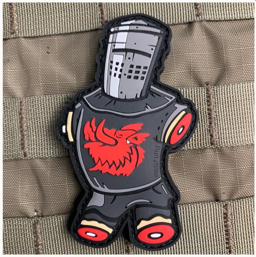 Violent Little Machine Shop Black Knight Morale Patch