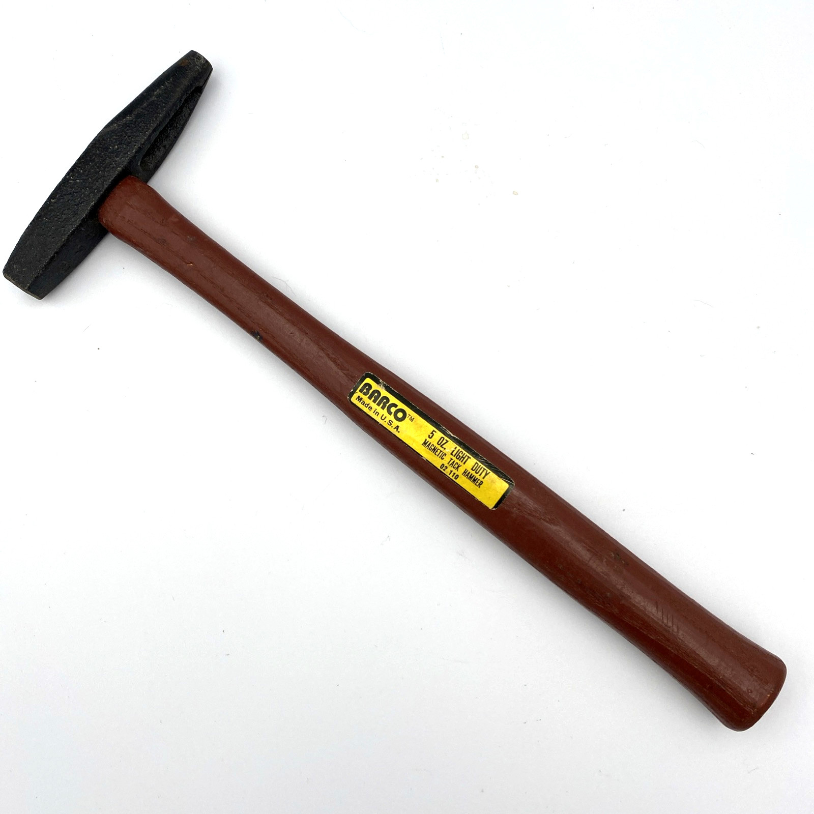 5 oz. Magnetic Tack Hammer with Wood Handle - 02 110 - Barco - USA Made!