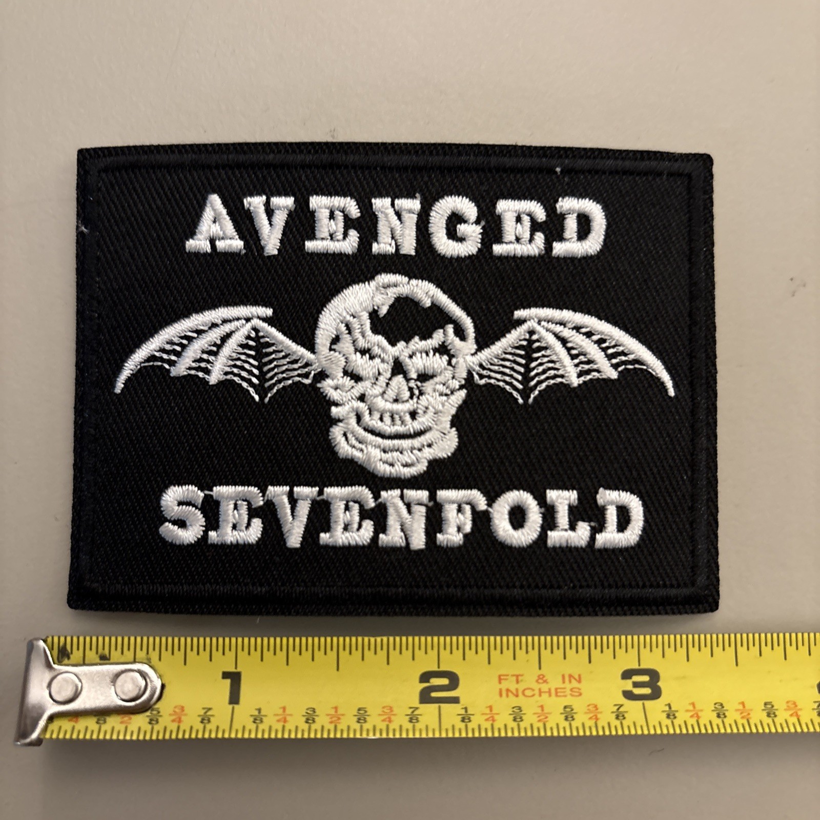Avenged Sevenfold (Embroidered Iron on patch) Punk/Rock/Metal/Music/Art