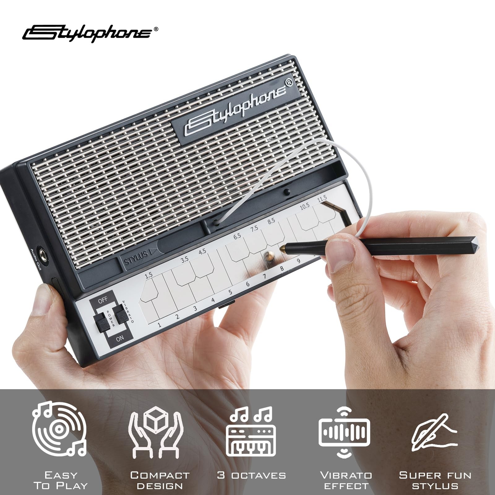 Stylophone The Original Pocket Electronic Synthesizer | Synth Musical