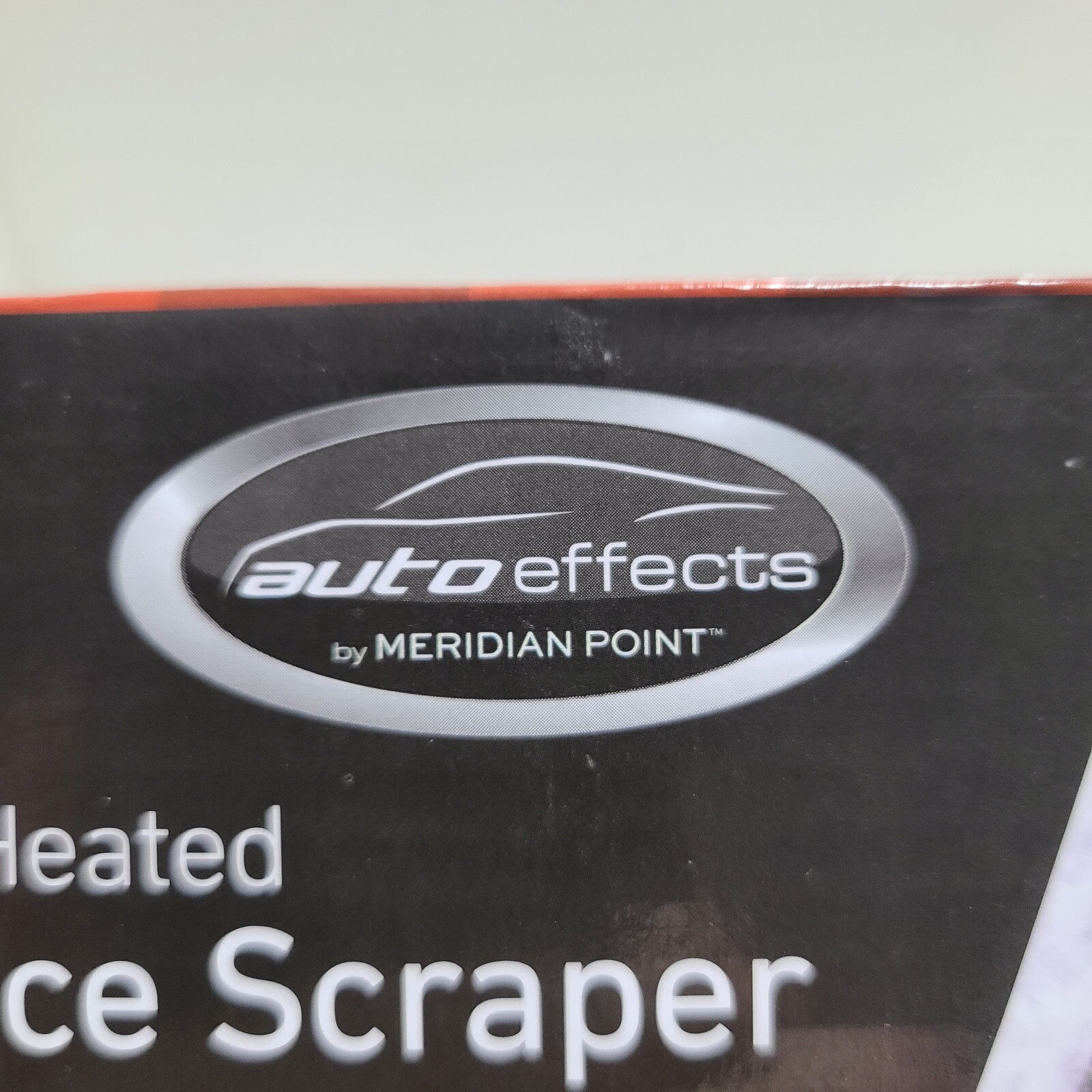 Heated 10" Ice Scraper with Built-In LED Light by Meridian Point.
