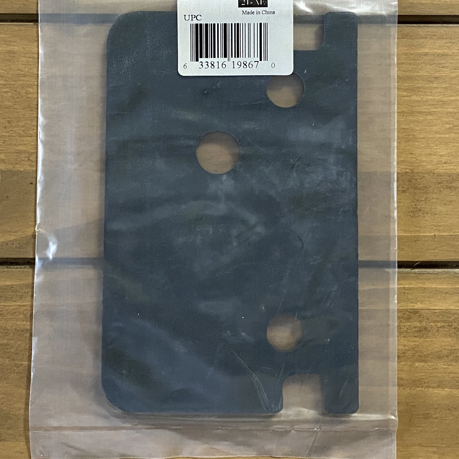 PEARLoriginal Front Rubber Mat Bass Drums Kick Pedal #284-1